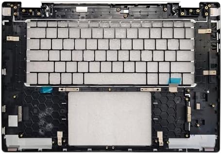Laptop Palmrest Upper and Bottom Base Cover Case Compatible for HP Envy X360 16-AD 16-AC 2 in 1 TPN-C174 Silver N86627-001 N86658-001 AM98K000A01 image 5