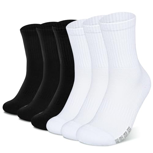 HIKERHEAVENLAR Cushioned Tennis Sports Socks Men Women Breathable Running Sock