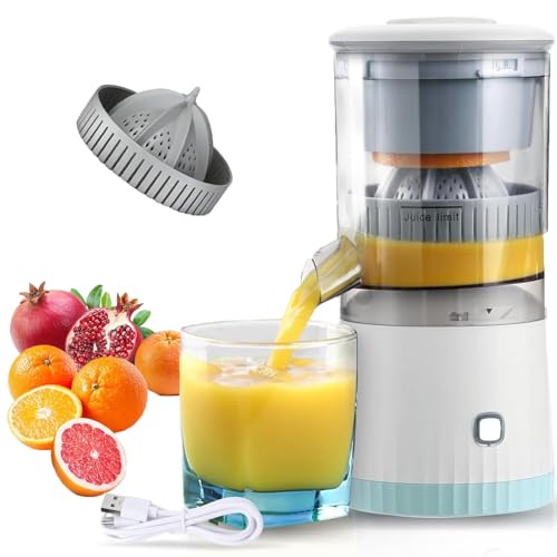 Rechargeable Electric Citrus Juicer with USB and Brush