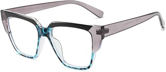 MUTYNE Cat Eye Colorful Women Glasses Frame Fashion Polygon Clear Eyewear Men Leopard Frame