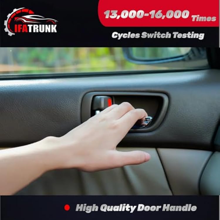Interior Door Handle Front Left Driver Right Passenger for 2000 2001 2002 2003 2004 2005 2006 Tundra (Standard/Regular/Extended Cabs ONLY), Replace 81257, 692060C010E1 - Beige