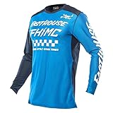 FASTHOUSE A/C Elrod Glory Jersey (Electric Blue, XXX-Large)