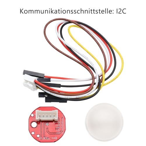 ARCELI BH1750FVI Digitale Lichtsensormodul, Chip Digitale Intensitätsbeleuchtung Lichtsensor Lichtkugel kompatibel mit Arduino（3 Stück）