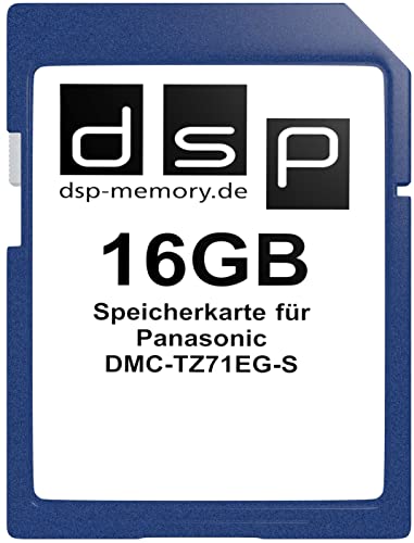Preisvergleich Produktbild 16GB Speicherkarte für Panasonic DMC-TZ71EG-S