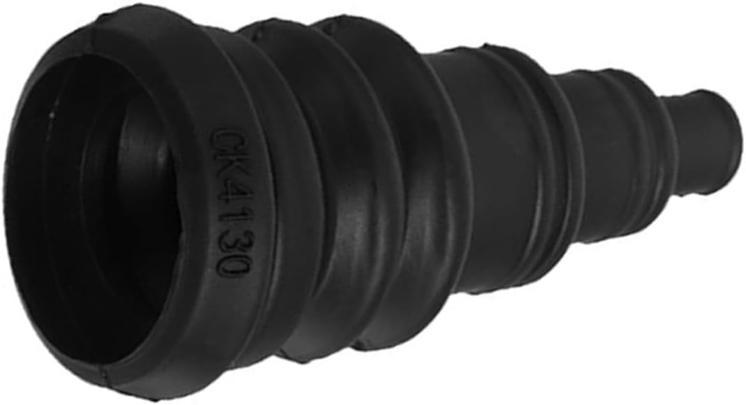 Rubber Cable Protective Sleeve Waterproof for Fire Resistant Black Grommet, Versatile Design for Automotive Wire Harnesses and Vehicle Wire Management and Cord Protection