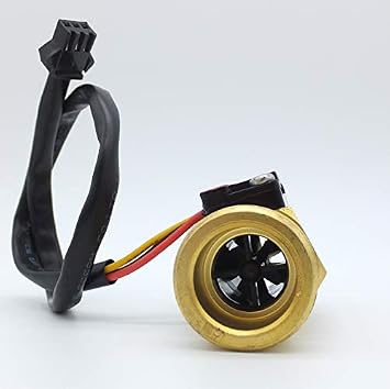 jdhlabstech Copper Fluid Flow Sensor Flow Meter 1 to 30 Litres/Min 3/4
