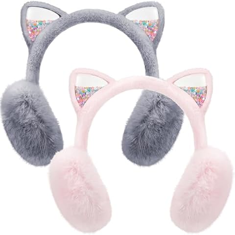Henoyso Cat Ear Earmuffs Cover