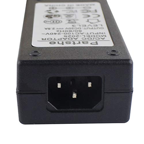 PARTSHE AC Adapter Charger Power Supply for Zebra Eltron TLP2844 TLP LP 2844 2824 GC420 GC420T GC420d Label Printer by PARTSHE - Used condition - Image 5
