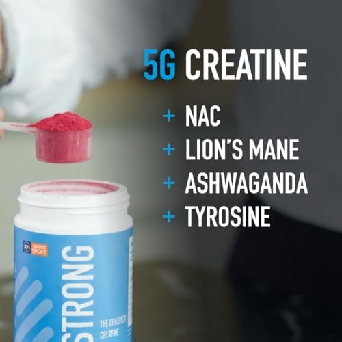 Headstrong | Brain-First Sports Nutrition | Creatine Monohydrate + Lion's Mane + NAC + Ashwagandha + L-Tyrosine | NSF Certified for Sport® - 1