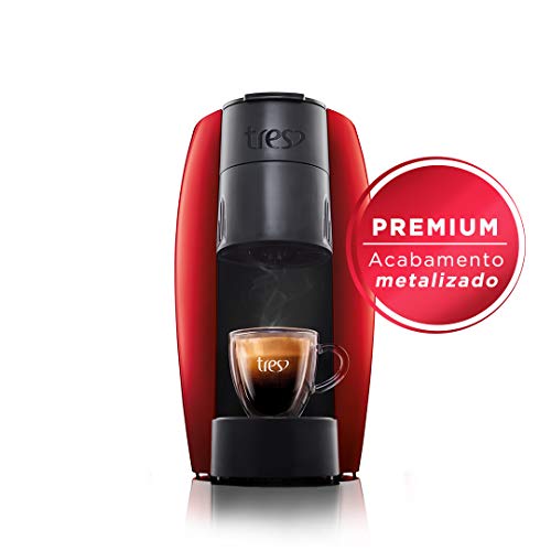 Cafeteira Espresso G1, Três LOV Premium 110V, Vermelha