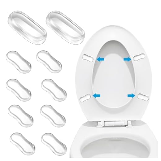 10 Stück Wc Sitz Puffer Wc Deckel Puffer Wc Deckel Stopper, Gummipuffer Selbstklebend Klobrille Ersatzteile Puffer,Reduzieren Geräuschlücken, Gummipuffer Wc Sitz Für Zuhause Büro Hotel (Weiss)