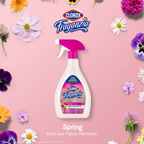 Image of Clorox Fraganzia Multi-Use Refresher Spray, Spring Scent, 22 Fl Oz