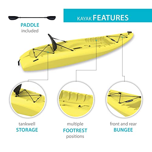 Lifetime Sit On Top Kayak, Volt 85, Yellow