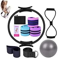 5 Piece Pilates Yoga Set for Women, Pilates Essentials Kit, Home