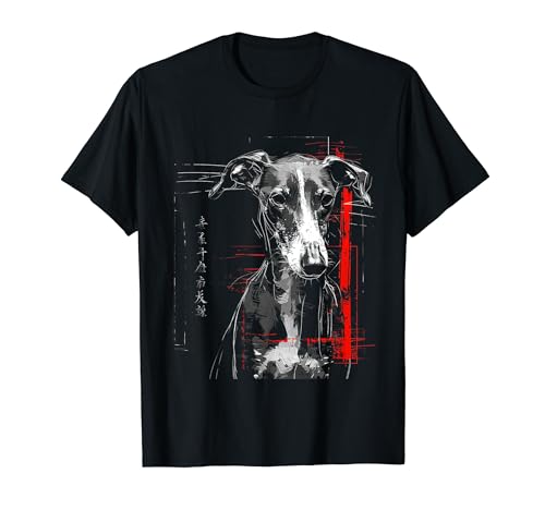 Diseño de galgo para mascotas, diseño de perro galgo Camiseta