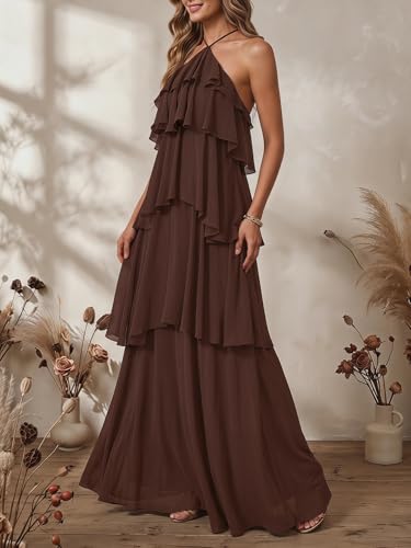 Image of SOLY HUX Women's Wedding Guest Maxi Dress