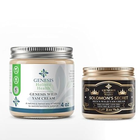 Genesis Solomon's Secret 2oz + Wild Yam Cream 4oz