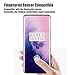Alinsea Screen Protector for OnePlus 7 Pro/7T Pro Tempered Glass [Full Adhesive] [Fingerprint Sensor Compatible][3D Glass] Screen Protector for OnePlus 7 Pro/7T Pro