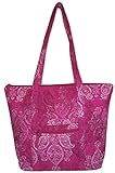 Vera Bradley Villager with Solid Interiors (Stamped Paisley)