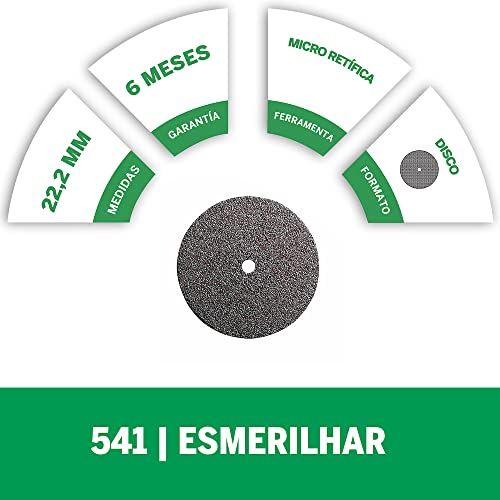 Dremel Rebolo 541 Óxidoalum 7/8