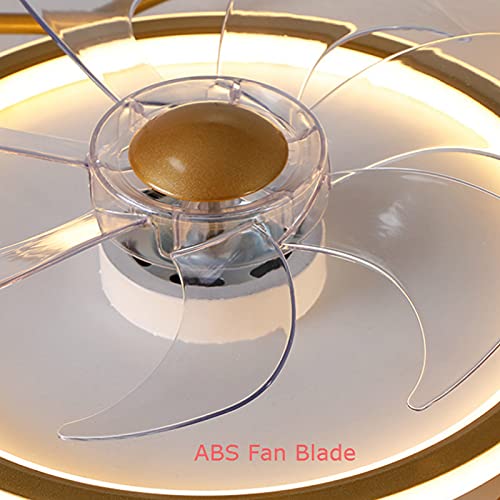 Plafonnier LED à intensité variable en continu 42 W ventilateur