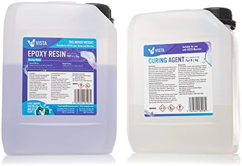 VISTA CASCADE - Epoxy Art Resin | UK Manufactured Casting Resin | Water Clear, Heat Resistant (5mm to 25mm - Ideal for Coasters, Trays & Large Jewellery)