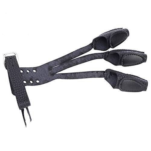 Portable American Hunting Bow Traditional Bow Supply Lightweight Archery Gloves Sturdy Archery Supply Archery Finger Guard Gloves Durable For Traditional Bow #TOP1