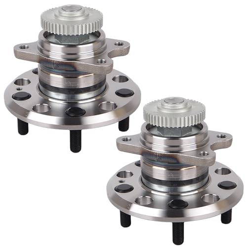 Autoround 512265 Rear Wheel Hub and Bearing Assembly fit for Hyundai Sonata 2006 2007 2008 2009, Kia Optima 06 07 08 09 10, 5 Lugs w/ABS Pair
