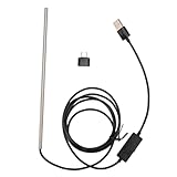 Applications Polyvalentes : Conçu aussi bien pour les professionnels que pour les bricoleurs, ce borescope convient aux diagnostics automobiles, inspections de canalisations, vérifications de systèmes HVAC, explorations de cavités murales et même à l’observation de la faune. Son câble semi-rigide de 1,5 m conserve sa forme une fois plié, permettant une navigation précise dans les tuyaux étroits, conduits ou espaces mécaniques restreints.