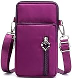 Cellphone Purse Wallet Cross Over Body Bag Shoulder Pouch Wristlet Armband for Samsung Galaxy S23 Ul