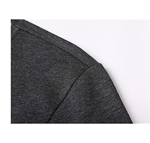Pull deux parties homme gris ajusté pour éviter les plis du col - 3