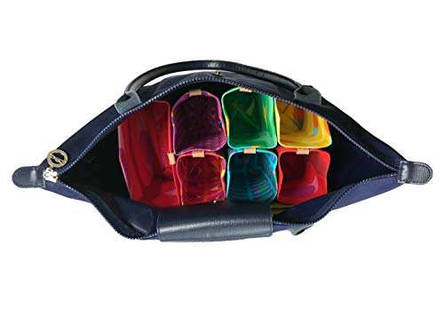 Image of Magnetic Detachable Bag in Bag Organizer Insert for Purse /Tote /Handbag /Backpack - Many Styles, 5 inch and 7 inch Heights