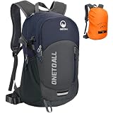 ONETOALL Mochila Senderismo 20L, Mochila Trekking Antirrobo, Mochila Montaña Impermeable Ultraligera Pequeña Transpirable para Hombre Mujer, Excursión Deporte Viaje Trabajo Colegio Ciclismo Esquí