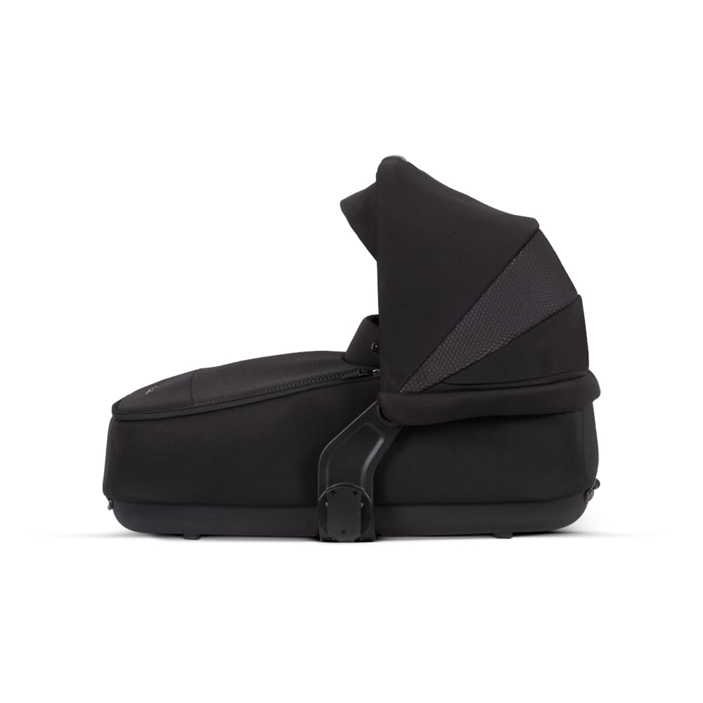 Silver CrossDune Compact Folding Carrycot | Foldable Travel Cot/Crib | Baby Travel | Pram Accessories | Travel Bag Included | Space