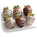 Golden State Fruit Chocolate Covered Strawberries, 6 Dark, Milk & White Delight