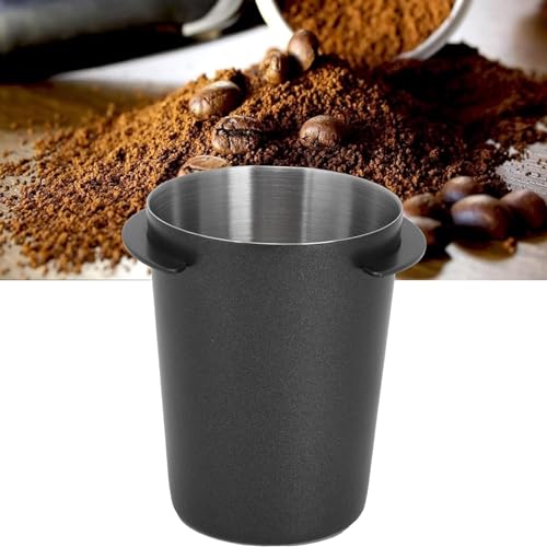 Coffee Dosing Cup 54mm, Stainless Steel Espresso Coffee Dosing Cup Espresso Machine Accessories, Coffee Powder Feeder Part Easy Use Coffee Grinder Powder Cup Compatible with 54mm Breville Portafilter - Thumbnail 2
