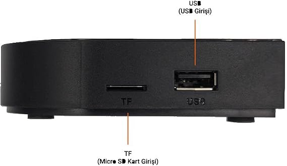Hiremco Matrix R Android 4K 64GB Android 12 Uydu Alıcısı