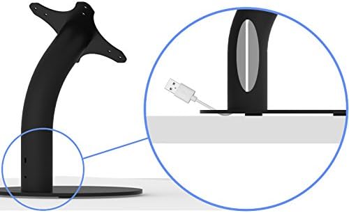 VidaMount Black Home Button Covered Enclosure and Portable Fixed Stand [Bundle] Compatible with iPad 2/3/4