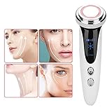 HOCHFREQUENZ-VIBRATIONSMASSAGE: Hochfrequenzvibrationen wurden speziell für die schmerz- und wundlose Gesichtsbehandlung entwickelt. Stimuliert Fibroblasten und baut Kollagen wieder auf, das die Haut strafft.