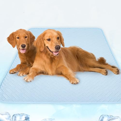 Tapete de resfriamento automático para cães, cama de resfriamento para cães - Almofadas térmicas par