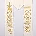 BLESSUME Chasuble Stole Vestments Holy Lamb Embroidery Stole