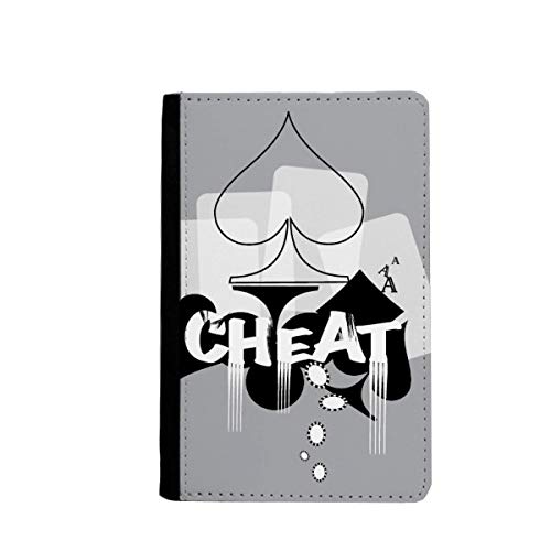 Passeport protégé et cartes rangées avec le portefeuille de voyage motif cartes