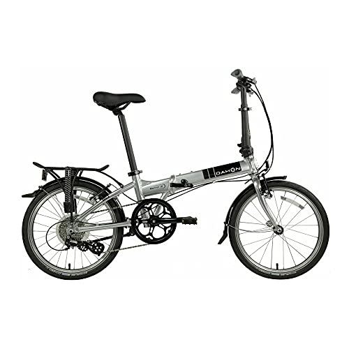 Dahon Dream D6 Folding Bike for Adults,20-inch Wheels Stable Riding Hi-Ten Steel Frame,6-Speed V Brake (Mariner-1, 20 Inch)
