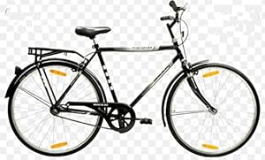 BSA Unisex-Adult Steel Photon Ex Road Bike (Wheel: 26T , Frame: 21 In , Black), Rigid