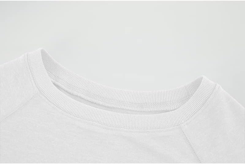 Vdnerjg Women's New York Letter Print Sweatshirt Crewneck Long Sleeve Casual Loose Fit Pullover Shirt - Image 5