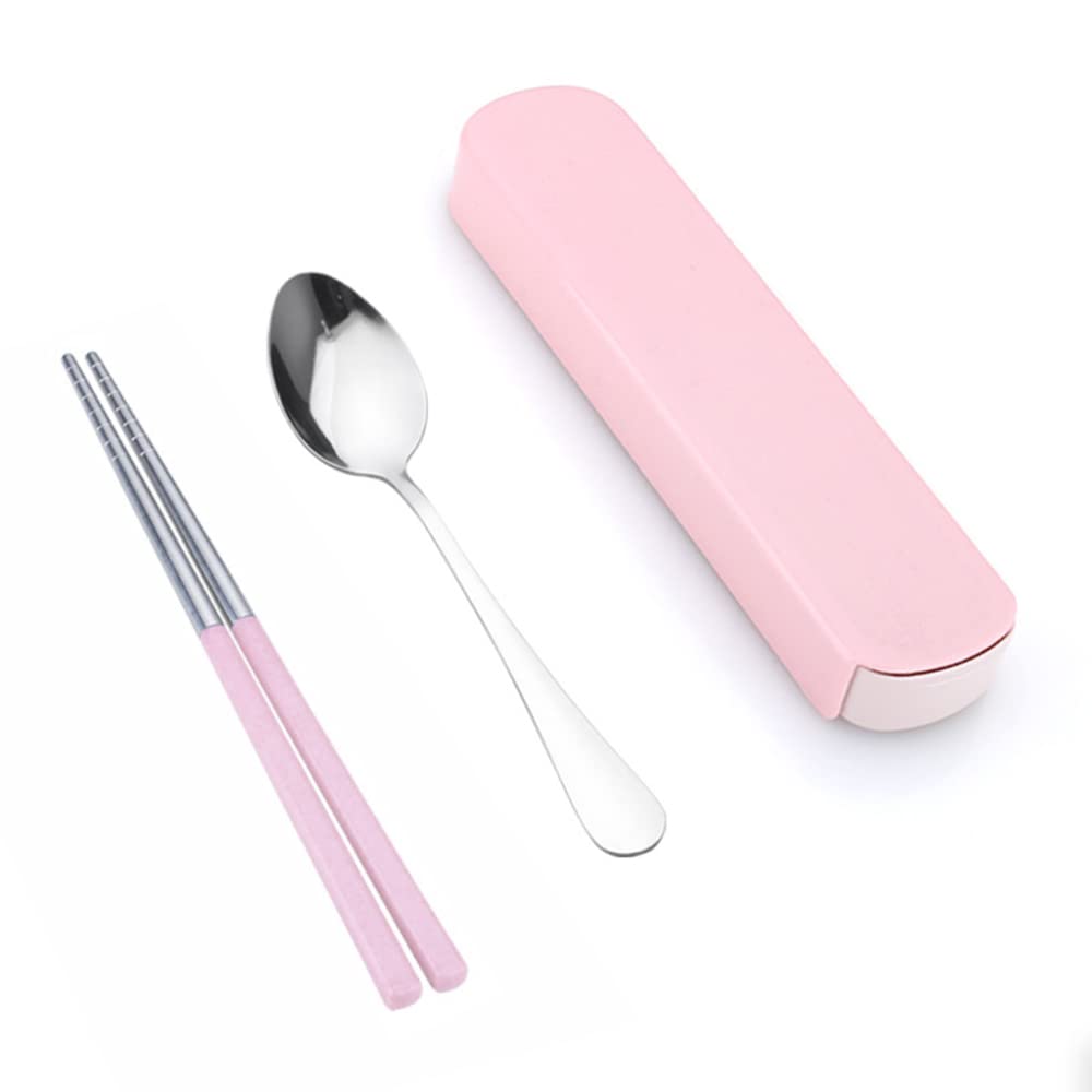 Amazon | 箸 スプーン コンビセット 2点 ケース付き 箸スプーンセット 
