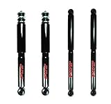 FCS Front and Rear Shock Absorber Kit For Chevy Silverado GMC Sierra 2500 HD No Electronic Suspension and Quadrasteer