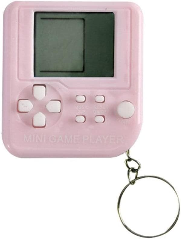 New Nostalgic Small Handheld Keychain Game Machine Mini Handheld Game Players Pocket Machine Game Console Games Use 23 Built-in