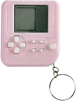 New Nostalgic Small Handheld Keychain Game Machine Mini Handheld Game Players Pocket Machine Game Console Games Use 23 Built-in