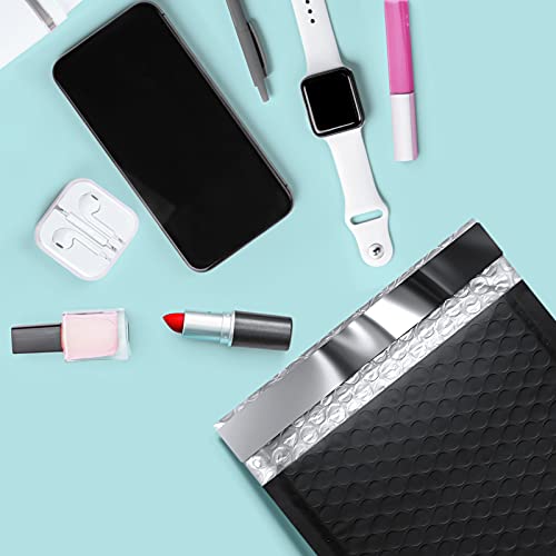 Metronic Bubble Mailers 6X10 Inch 25 Pack, Waterproof Padded Envelopes, Cushioning Self Seal Adhesive Padded Mailers For Shipping Bags,Boutique,Small Business,Black Bulk #0 #TOP5